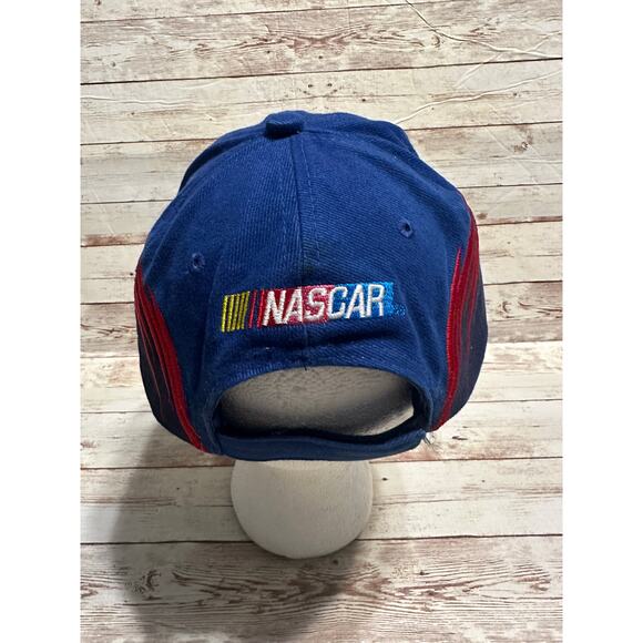 NASCAR USG Racing Baseball Hat Adjustable One-Size Cotton Blue - Picture 3 of 6